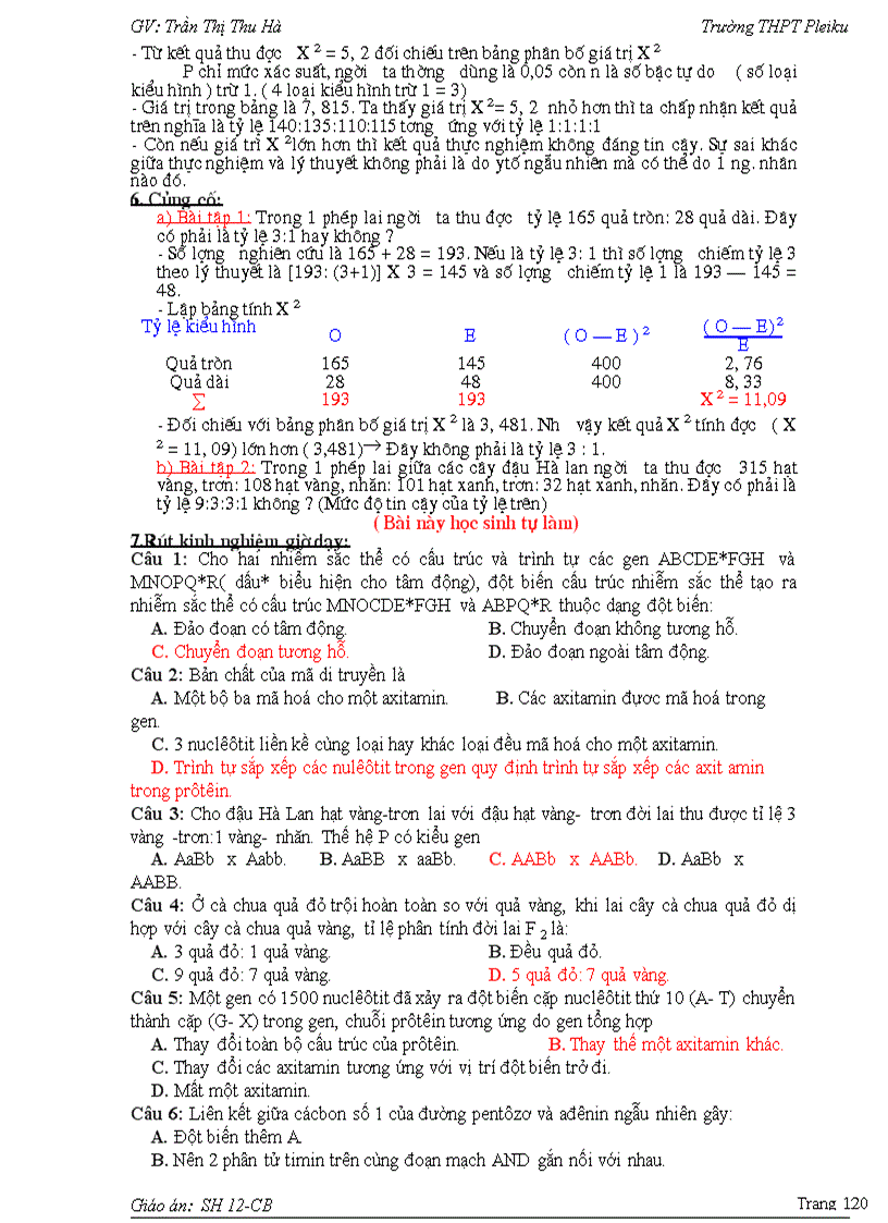 image for page Giáo án Sinh 12 CB 1