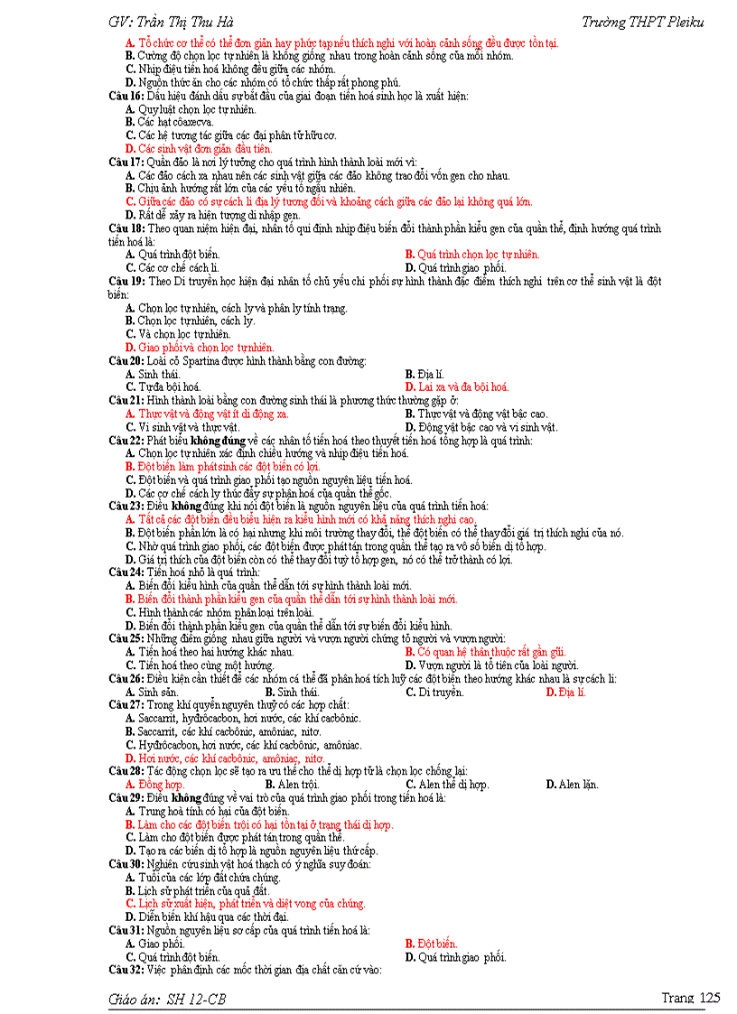 image for page Giáo án Sinh 12 CB 1