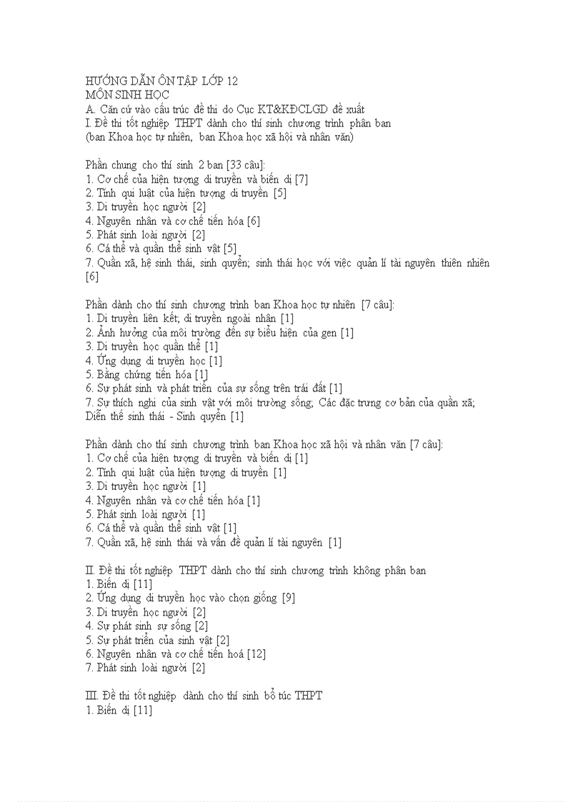 image for page Hướng dẫn ôn tốt nghiệp