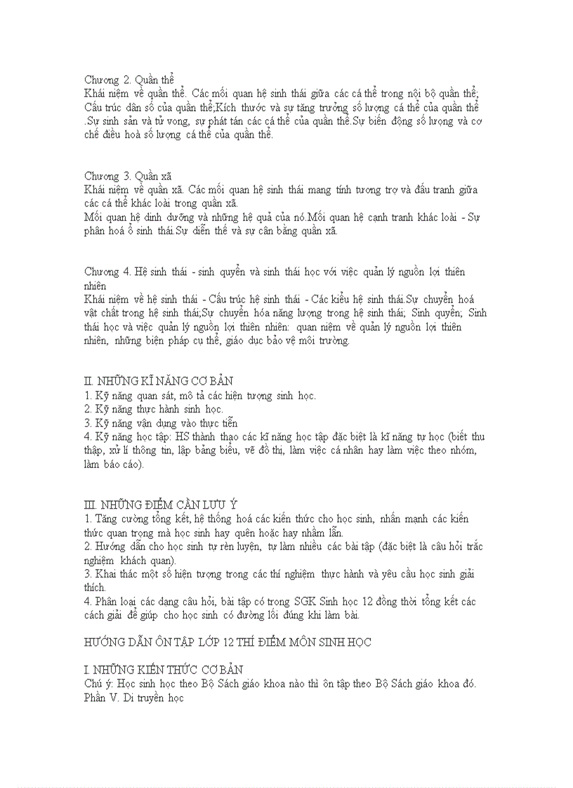 image for page Hướng dẫn ôn tốt nghiệp