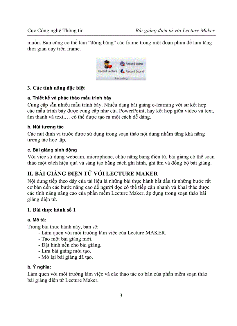 image for page Hướng dẫn sử dụng phần mềm Leture Maker