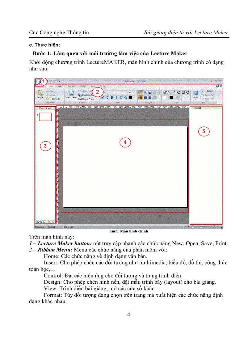 image for page Hướng dẫn sử dụng phần mềm Leture Maker
