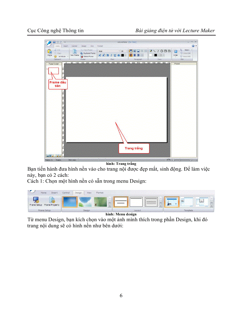 image for page Hướng dẫn sử dụng phần mềm Leture Maker