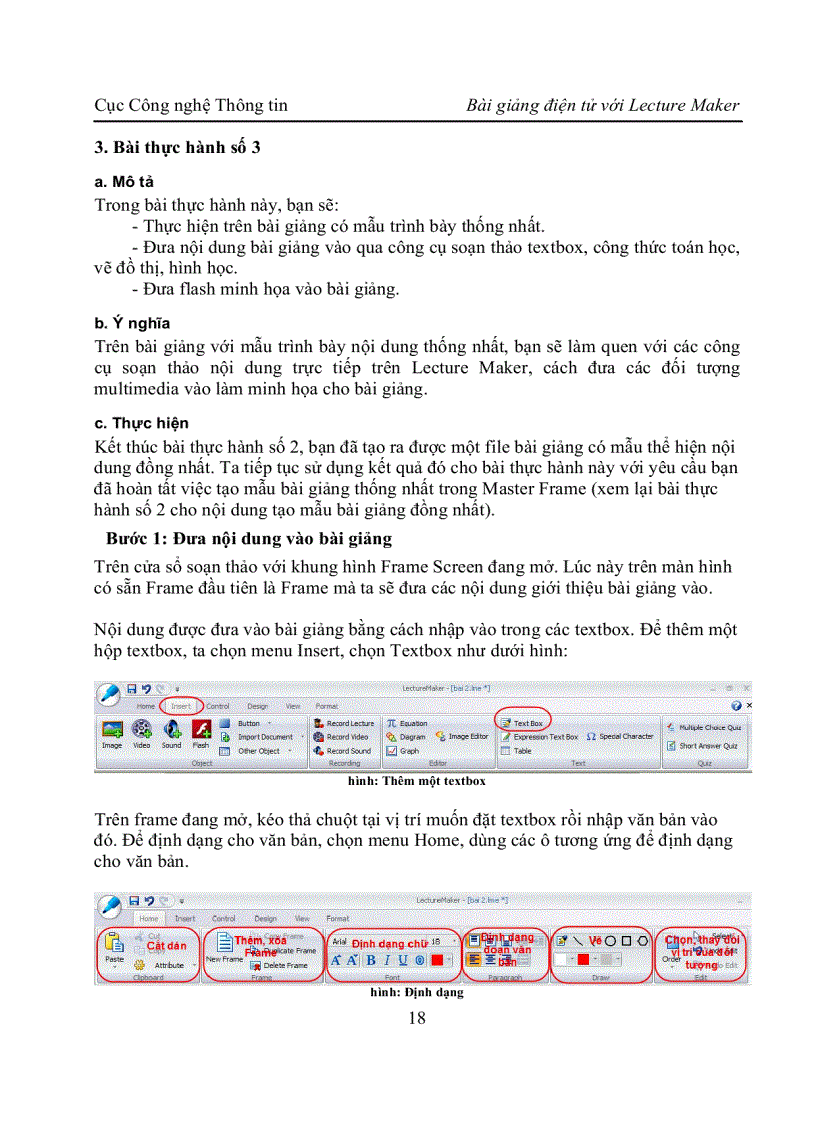 image for page Hướng dẫn sử dụng phần mềm Leture Maker