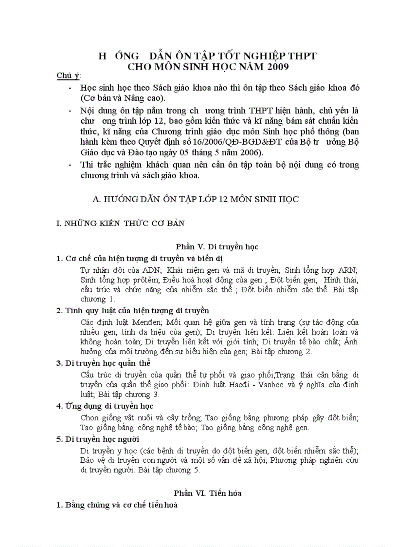 image for page HuongdanonthiTNTHPT2009monsinhhoc