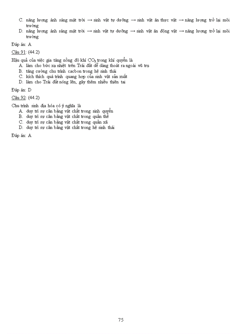 image for page Ngân hàng câu hỏi Ôn thi tốt nghiệp Sinh học Học kì II