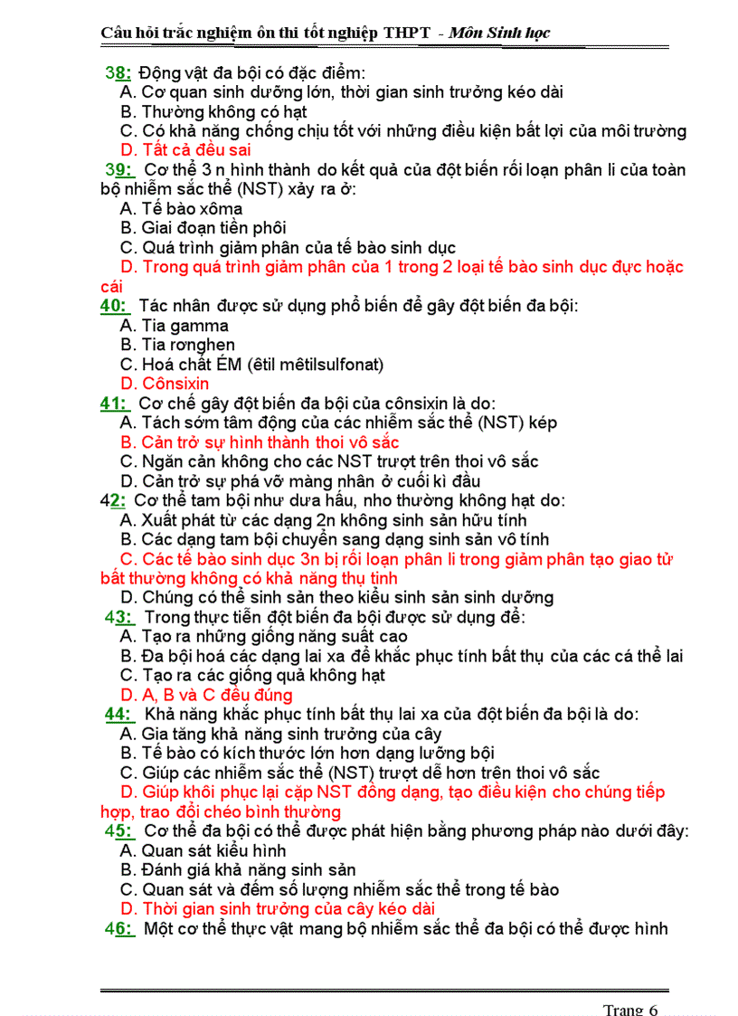 image for page Ngan hang de trac nghiam 12 Thi TN