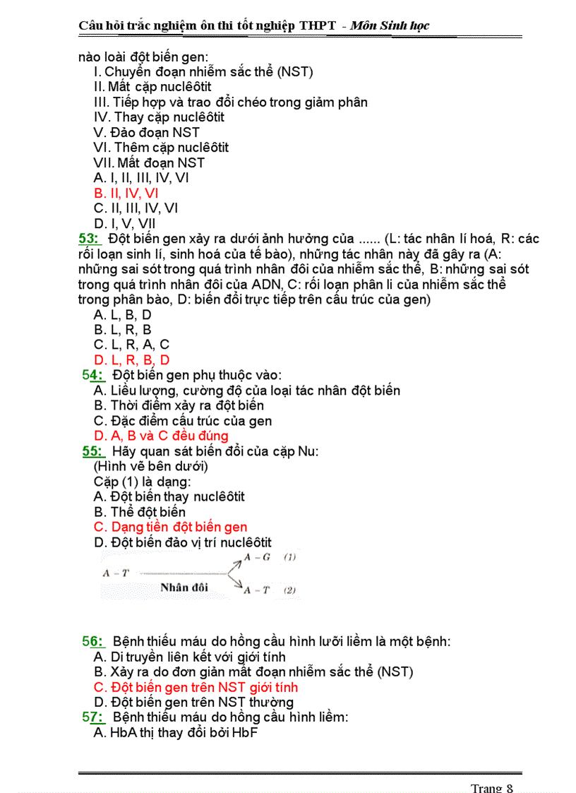 image for page Ngan hang de trac nghiam 12 Thi TN