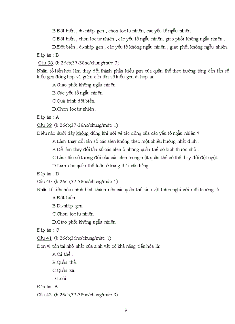 image for page Ôn thi môn Sinh 12 HK2