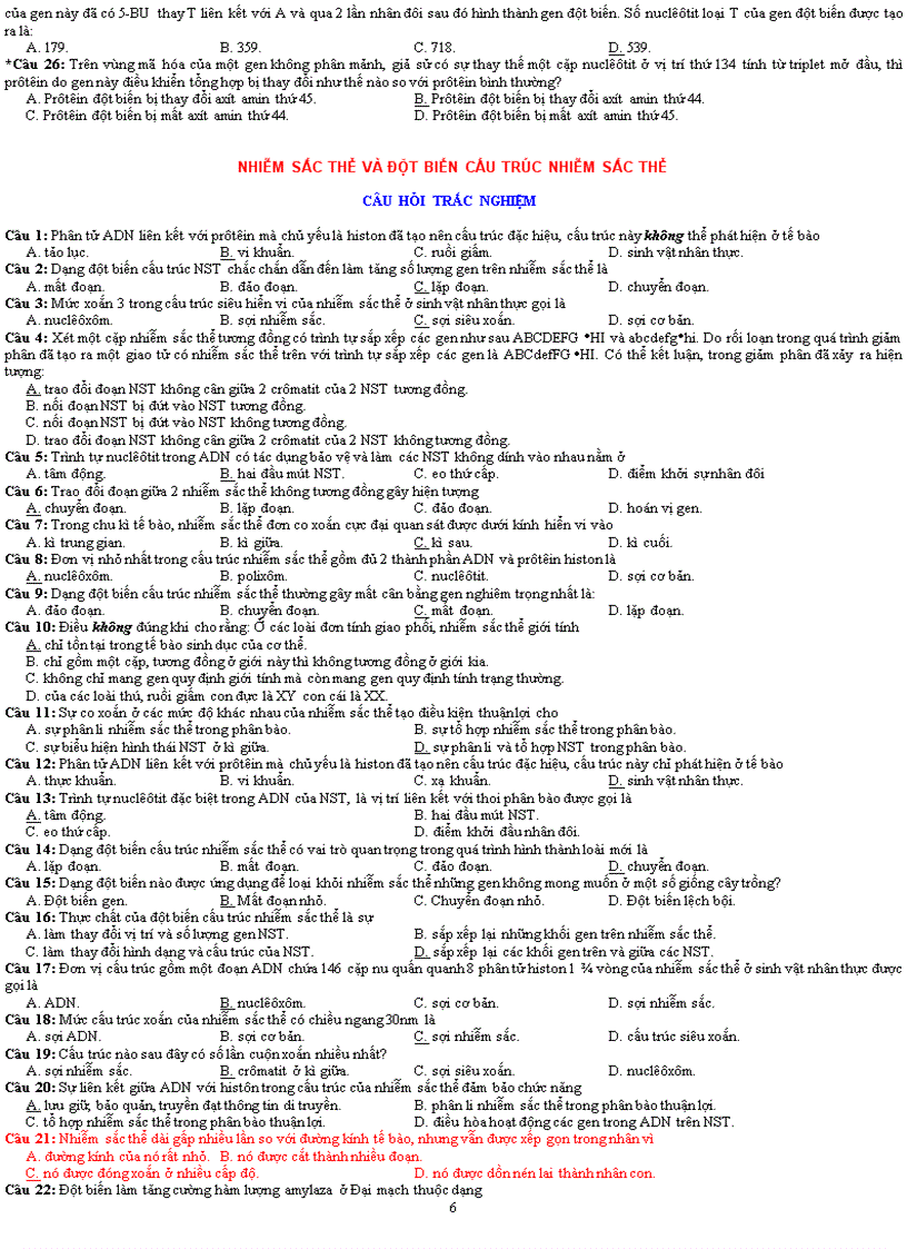 image for page Ôn thi tn thpt sinh học 2011