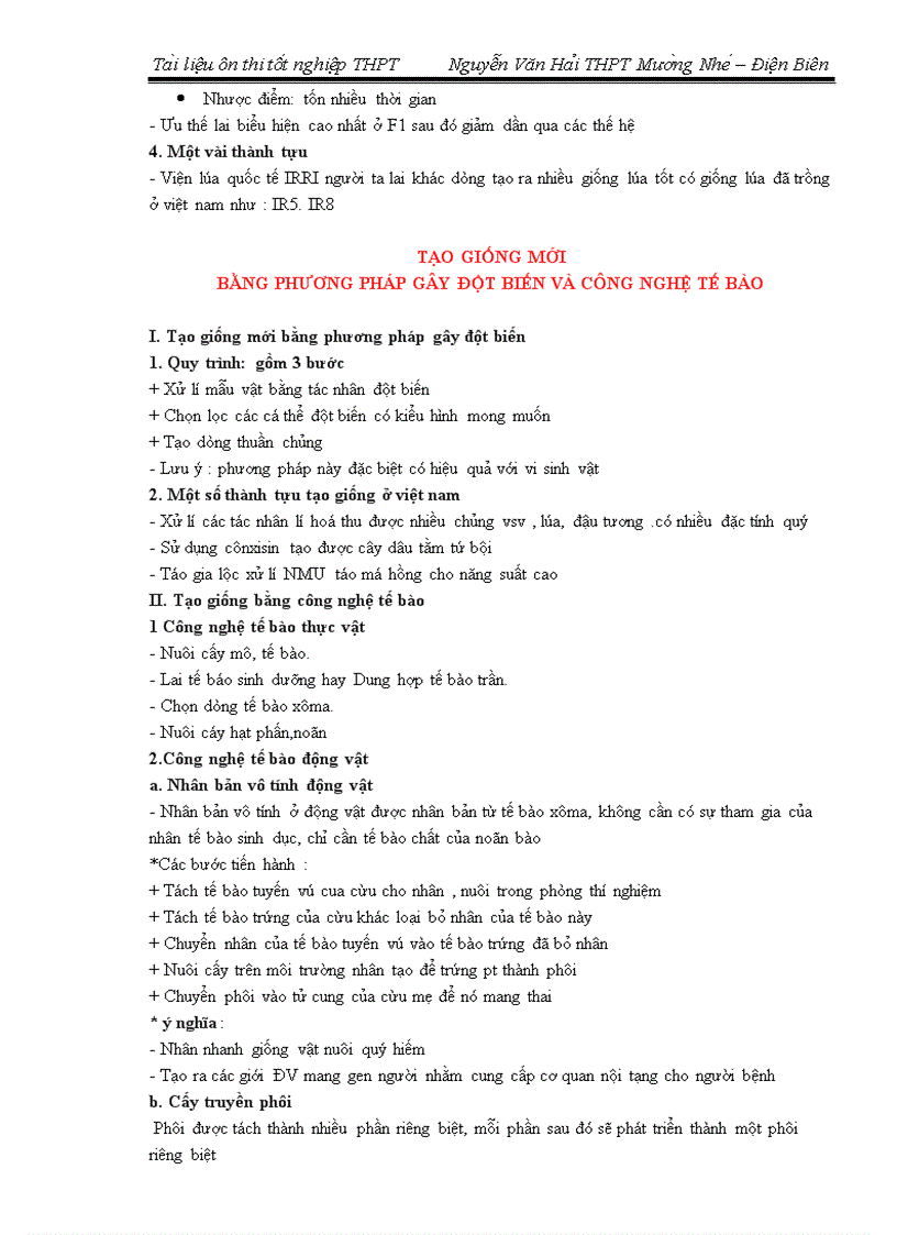 image for page Ôn Thi TN THPT