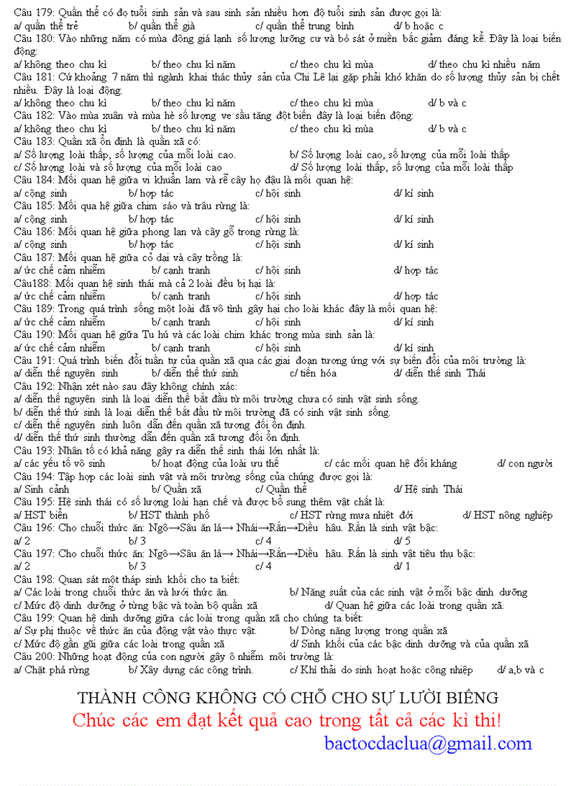 image for page On thi tnthpt mon sinh hoc