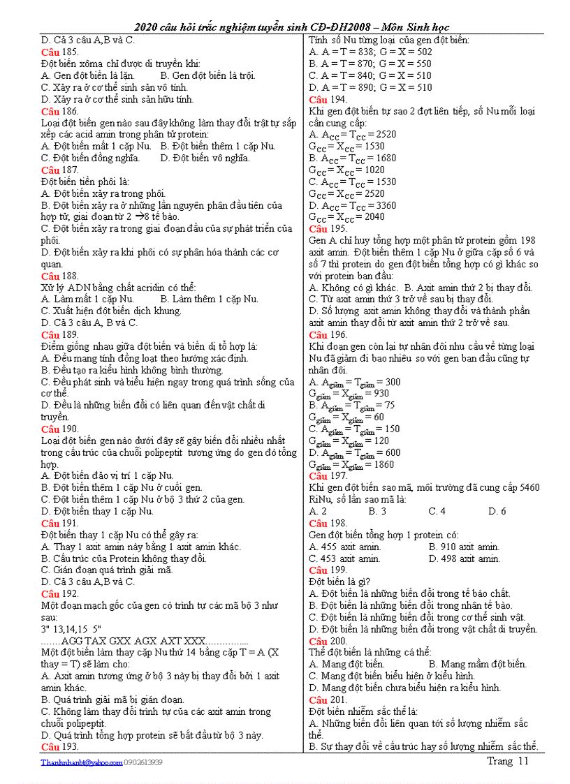 image for page On THi TNTHPT sinh 12 hay