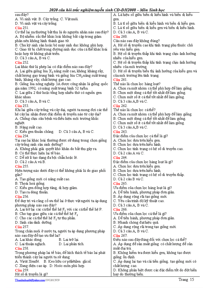 image for page On THi TNTHPT sinh 12 hay