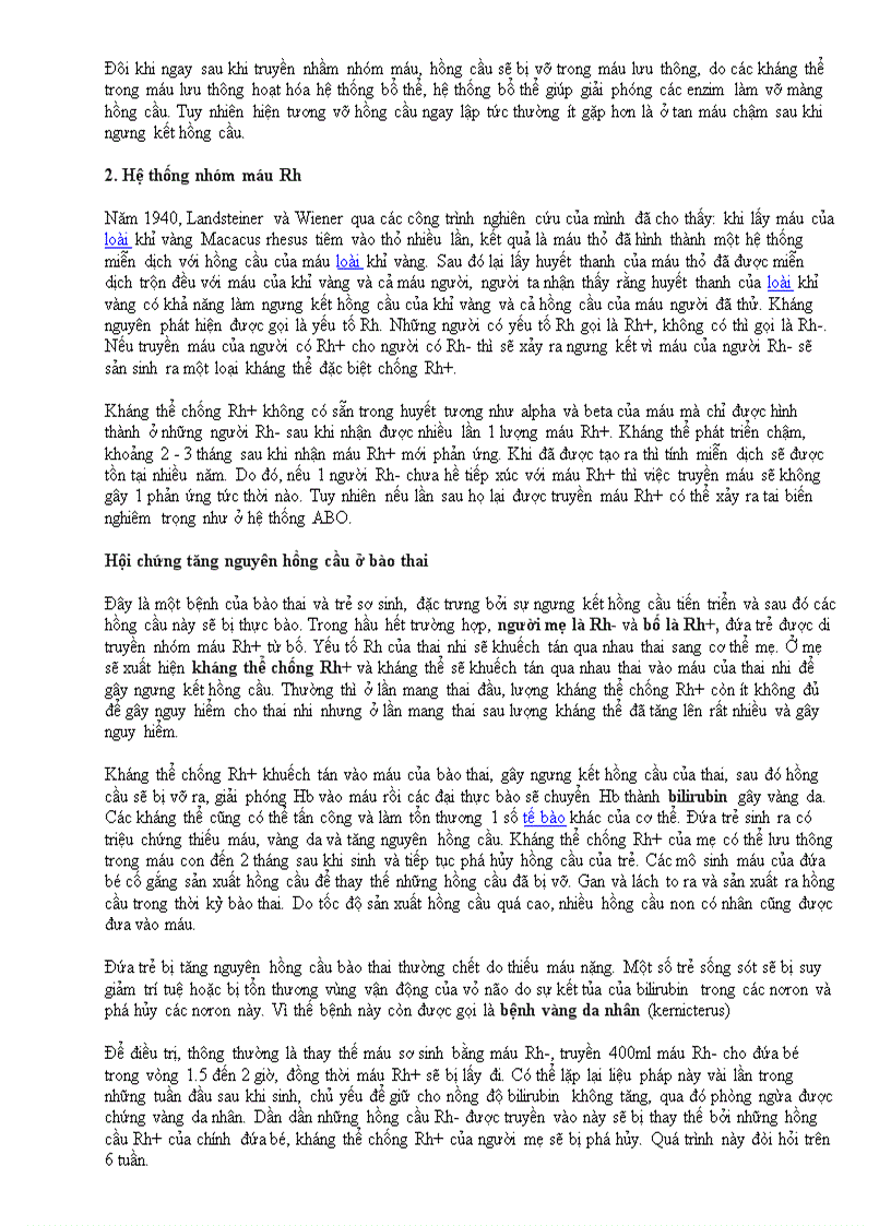 image for page Ôn TN12 Quá trình đông máu Nhóm máu và sự truyền máu