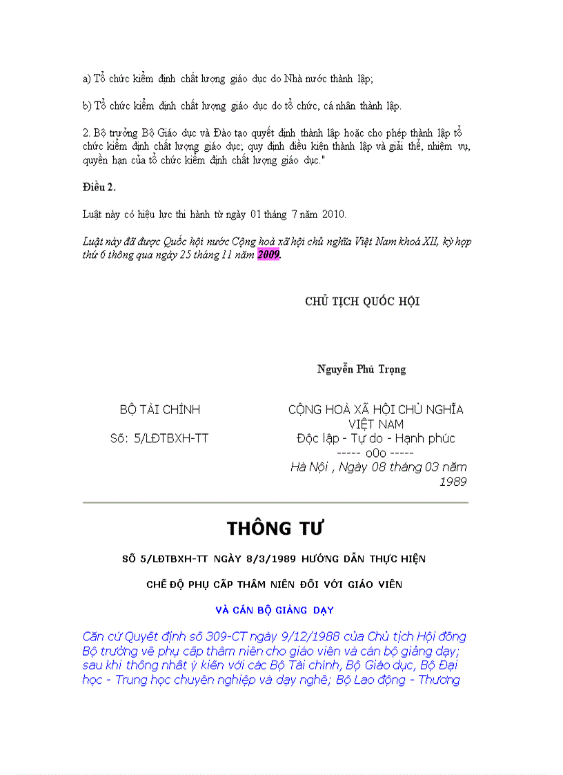 image for page Phu cap tham nien 2010 va che do phan 2 luat