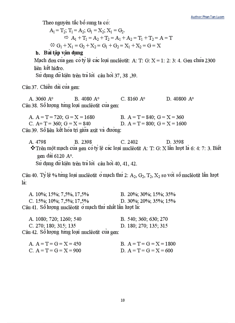 image for page Phương pháp giải toán Sinh học 12 p1