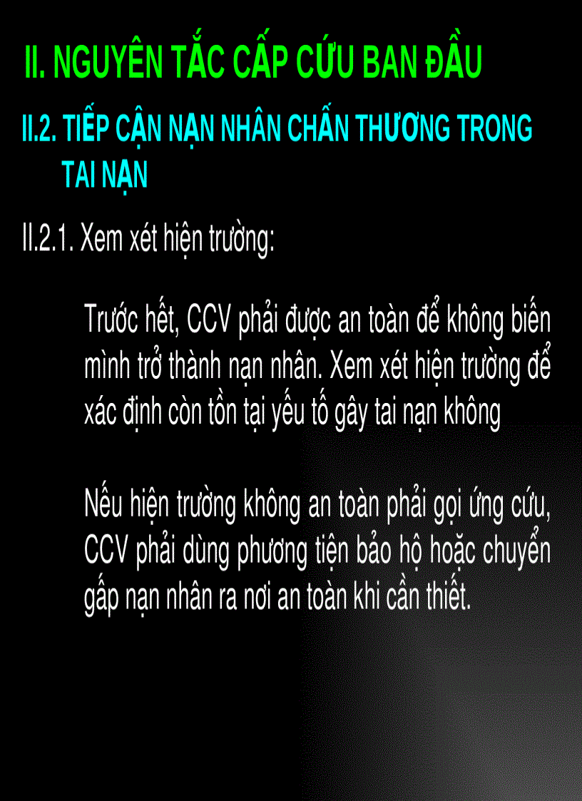 image for page Quy trình sơ cấp cứu