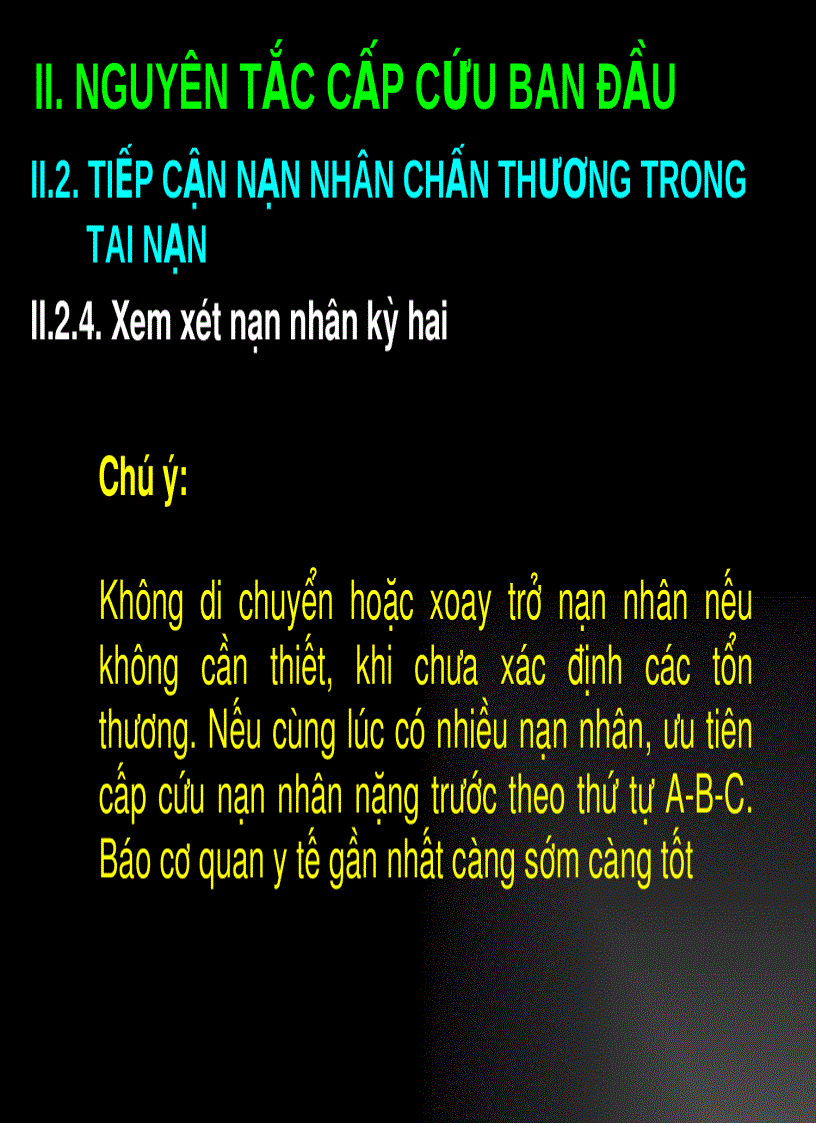image for page Quy trình sơ cấp cứu