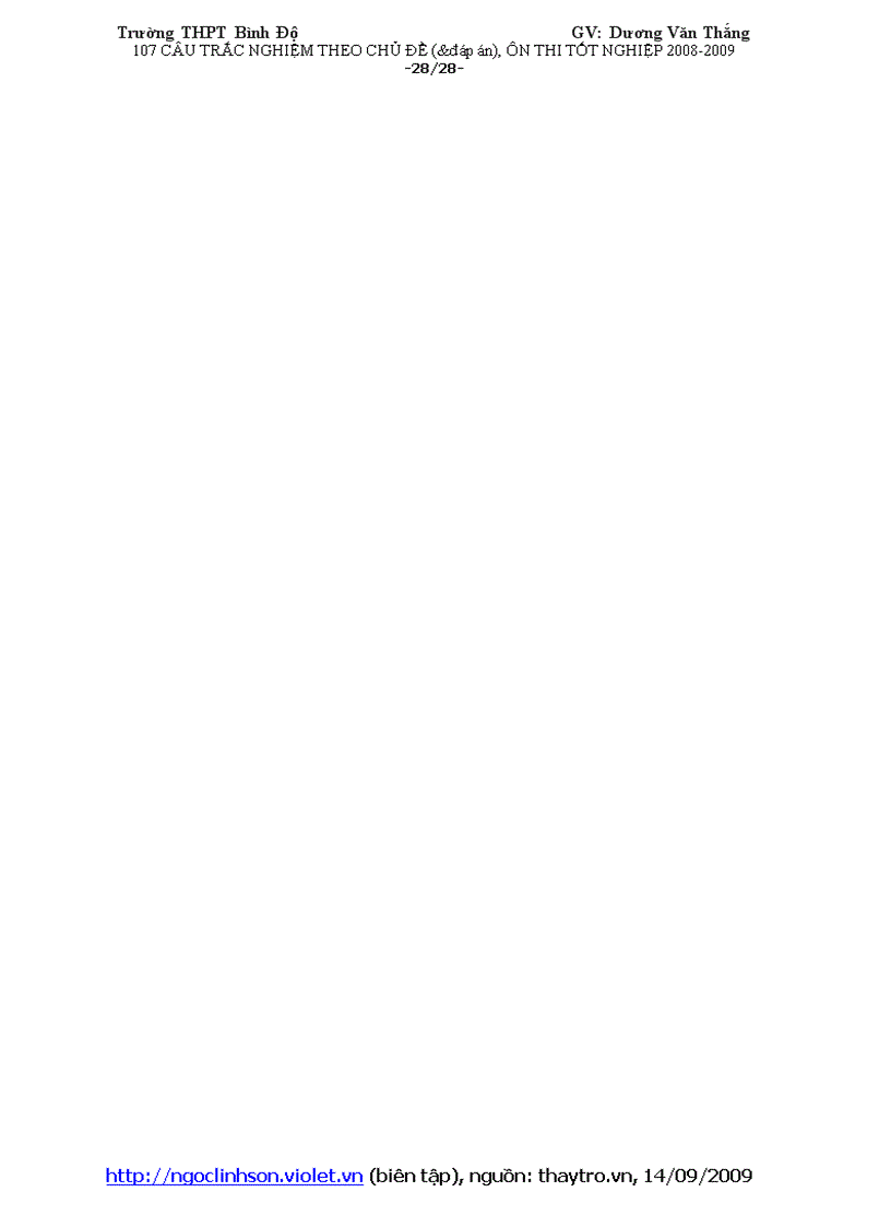 image for page Si12 Trắc nghiệm theo chủ đề 107 câu có đáp án