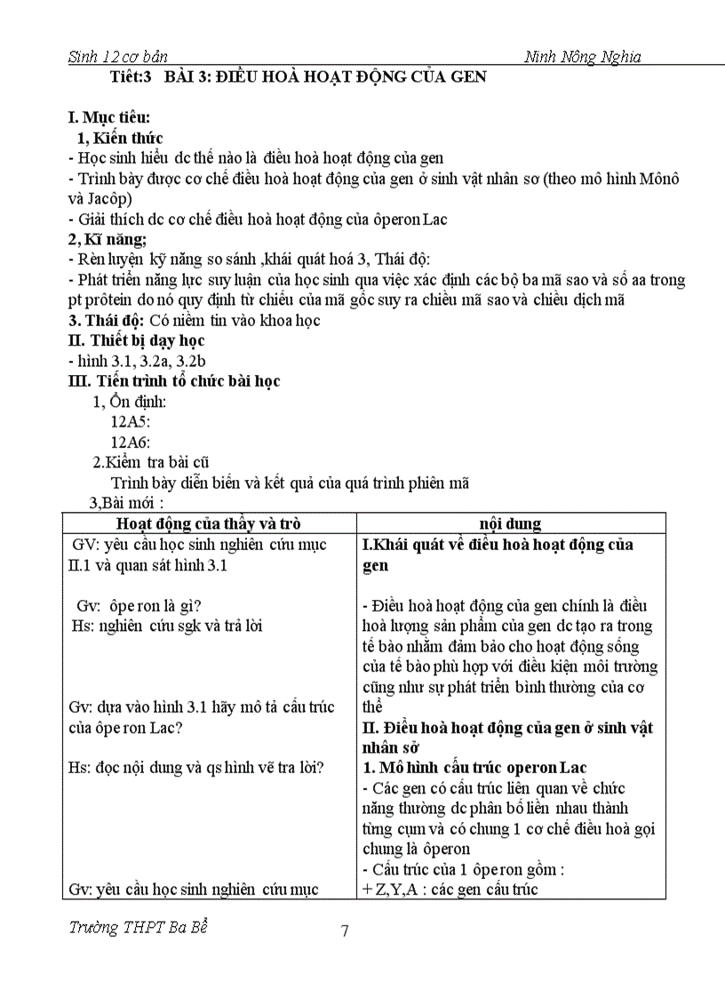 image for page Sinh 12 CB bai 1 4 Chuản KTKN