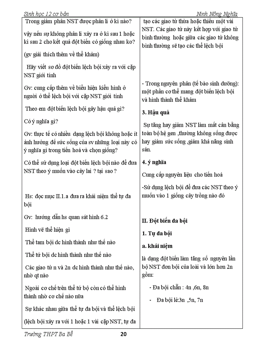 image for page Sinh 12 CB bai 5 7 Chuản KTKN