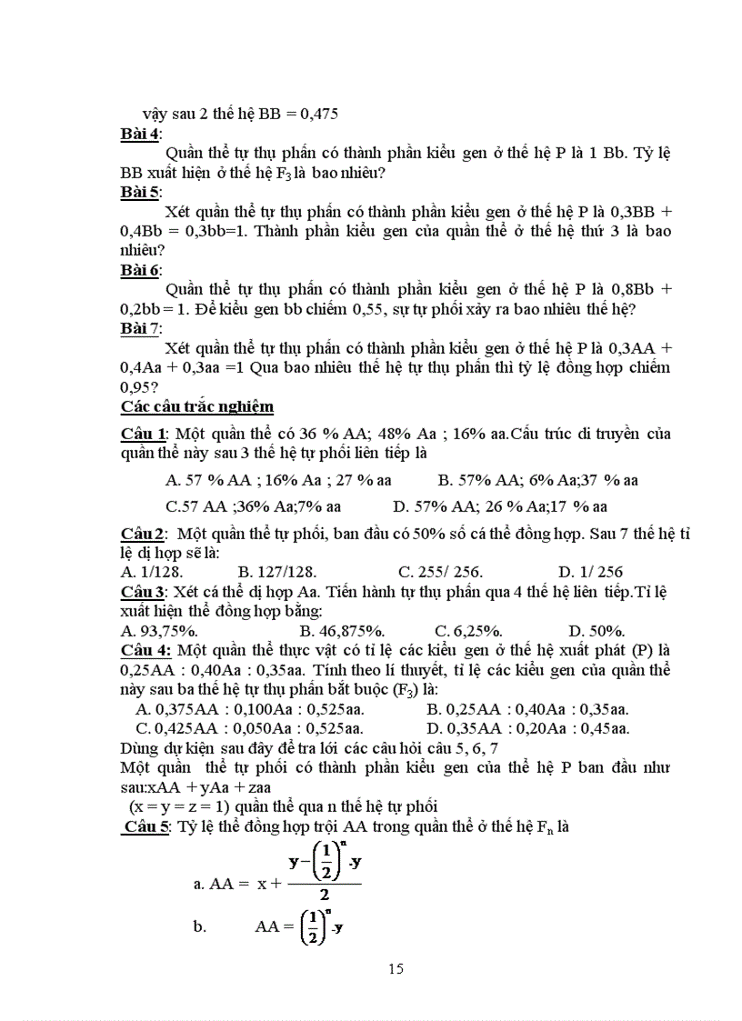 image for page SKKN phương pháp giải một số dạng bài tập phần quần thể ngẫu phối và tự phối của sinh học 12