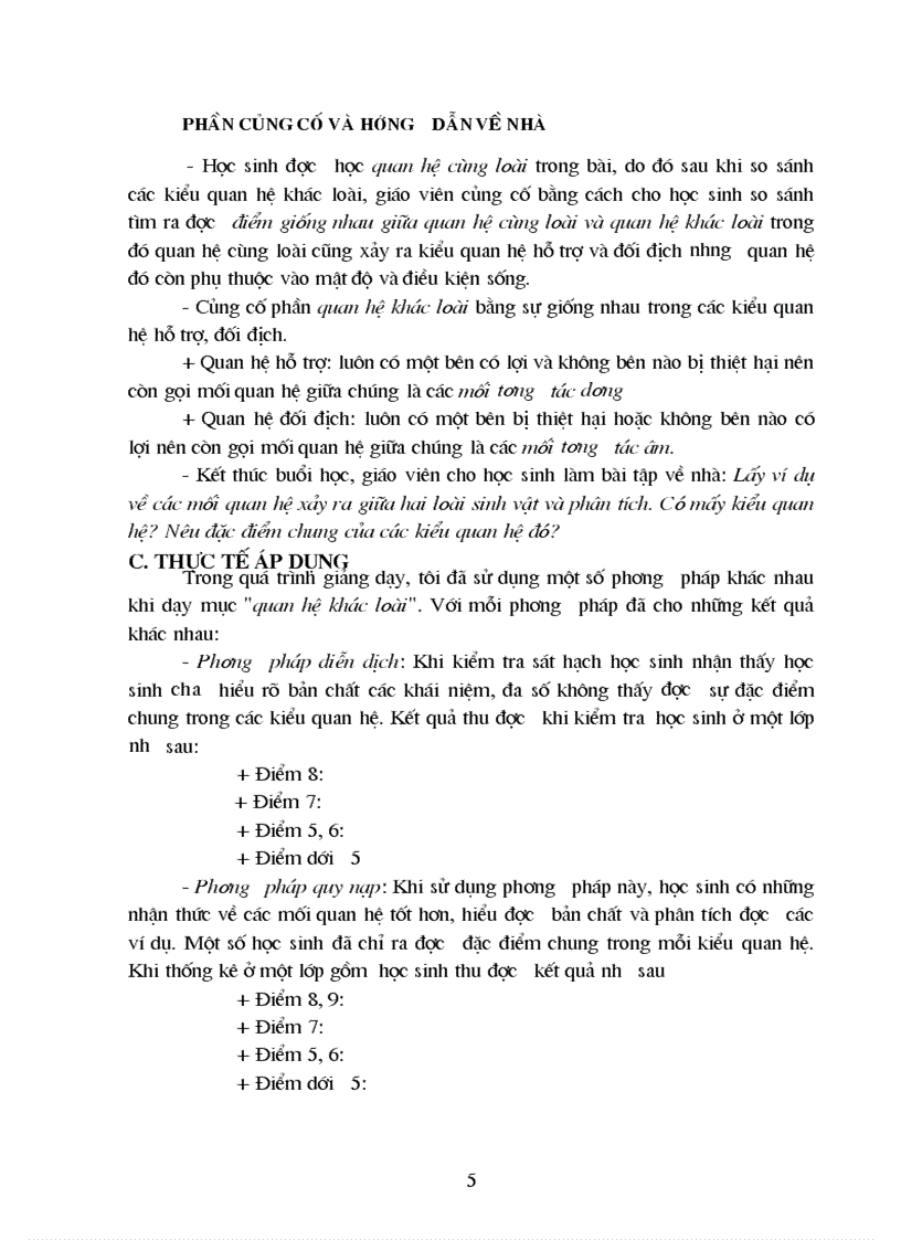 image for page Skkn sinh Quan hệ khác loài