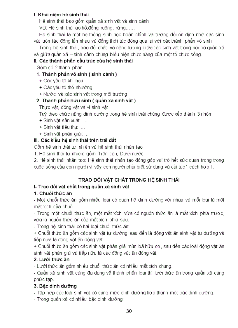 image for page Tai lieu on thi TNTHPT mon sinh hoc