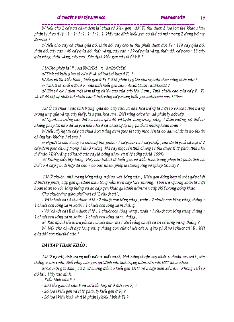 image for page Tài liệu ôn thi tốt nghiệp và đại học môn sinh