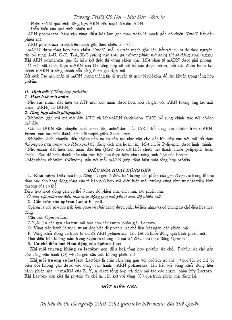 image for page Tài liệu ôn thi tốt nghiệp