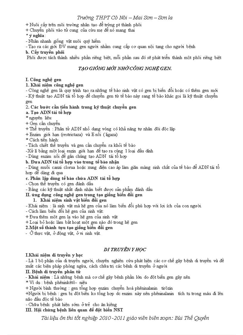 image for page Tài liệu ôn thi tốt nghiệp