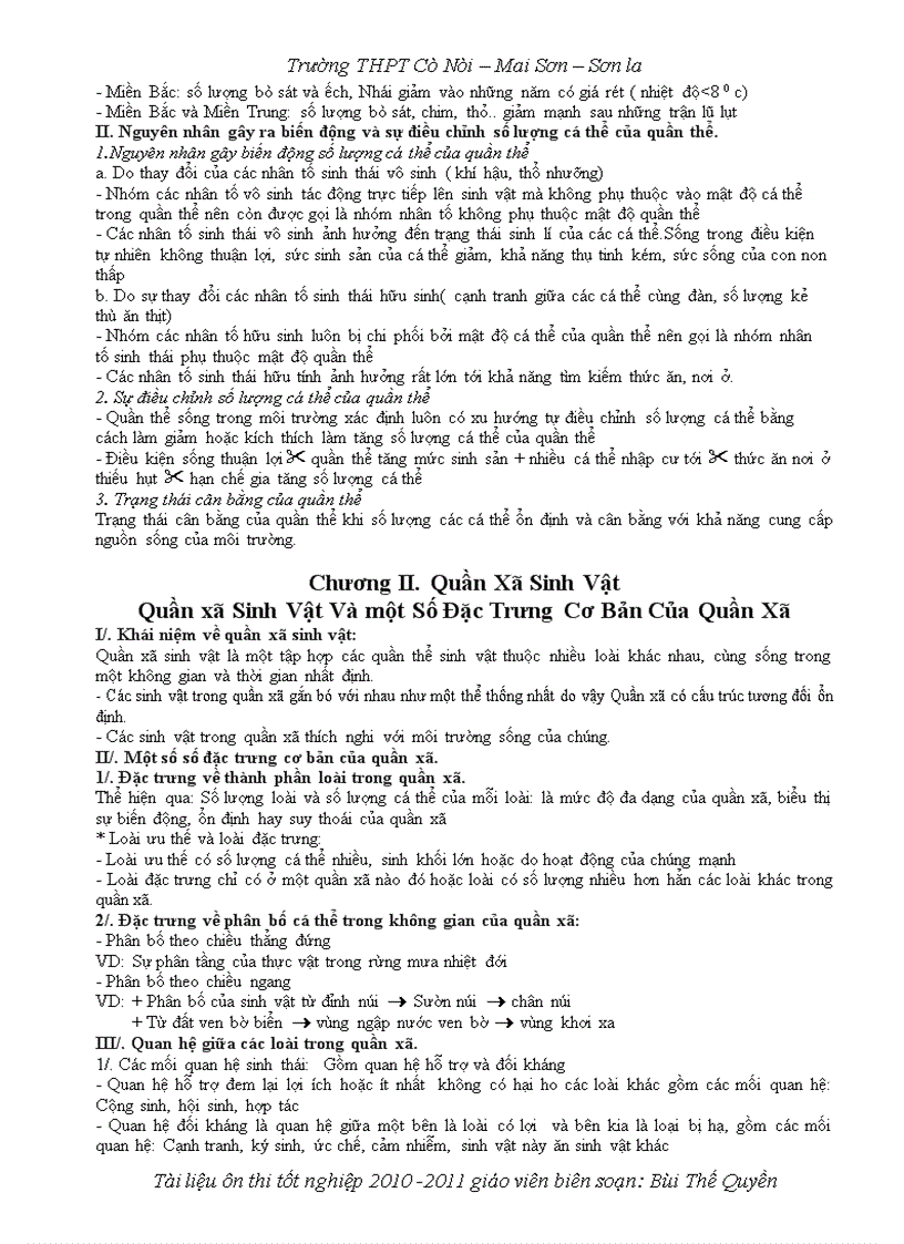 image for page Tài liệu ôn thi tốt nghiệp