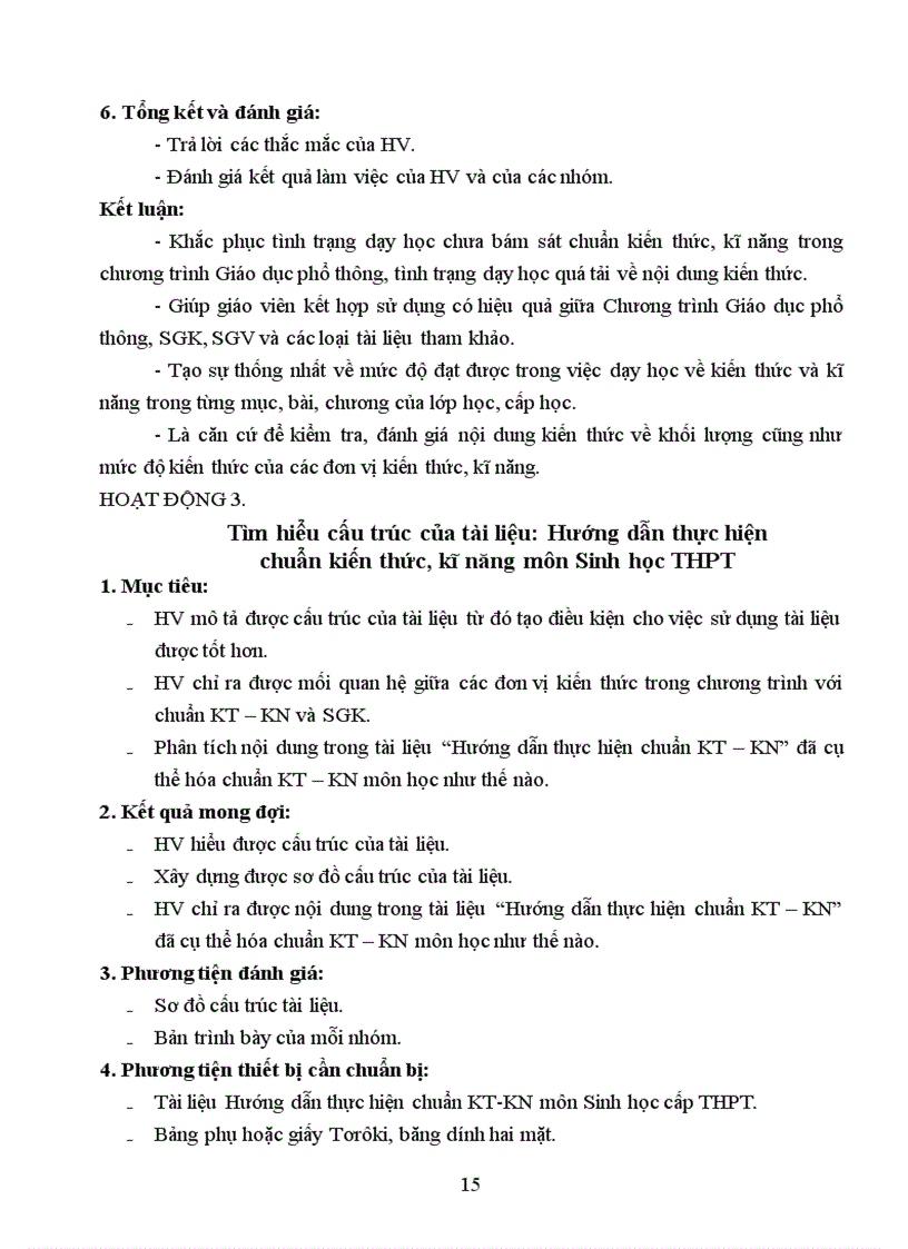 image for page Tài liệu tập huấn giáo viên thực hiện Chuẩn KTKN