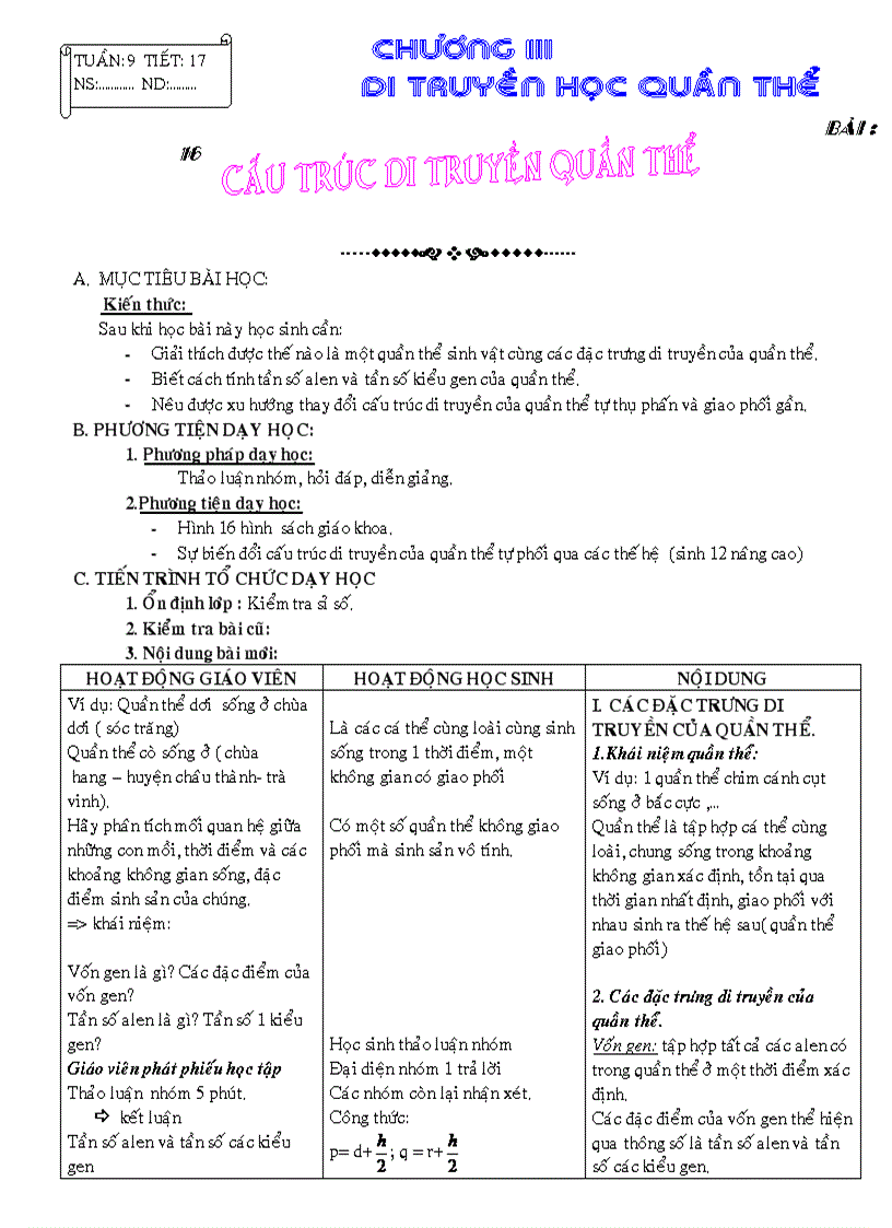 image for page Tiết 15 tuần 8 đến tiết 22 tuần 11