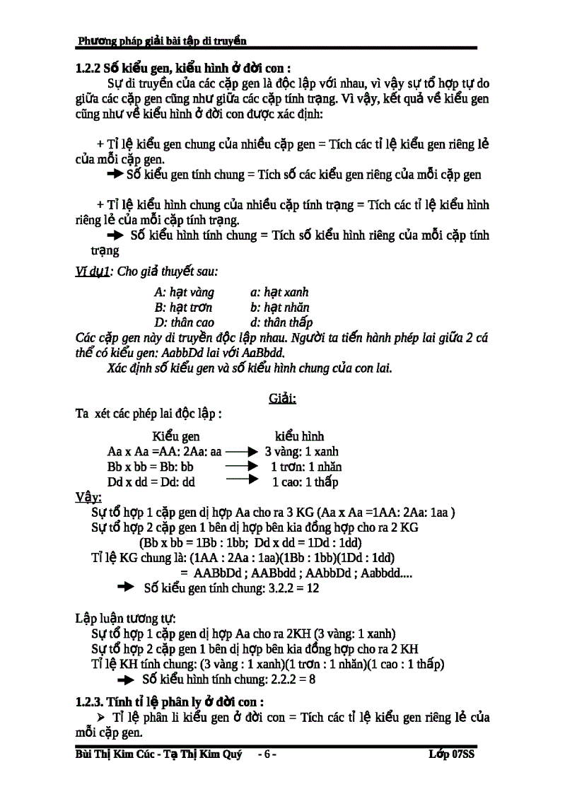 image for page Tìm hiểu các bước giải bài toán về lai