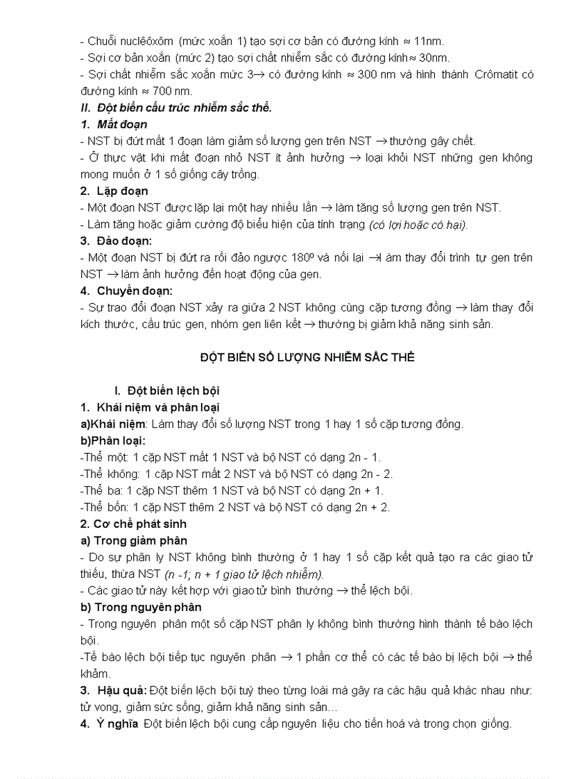 image for page Tóm tắt ôn thi tốt nghiệp môn sinh 12 ban cơ bản đẫ chỉnh sửa hoàn thiện