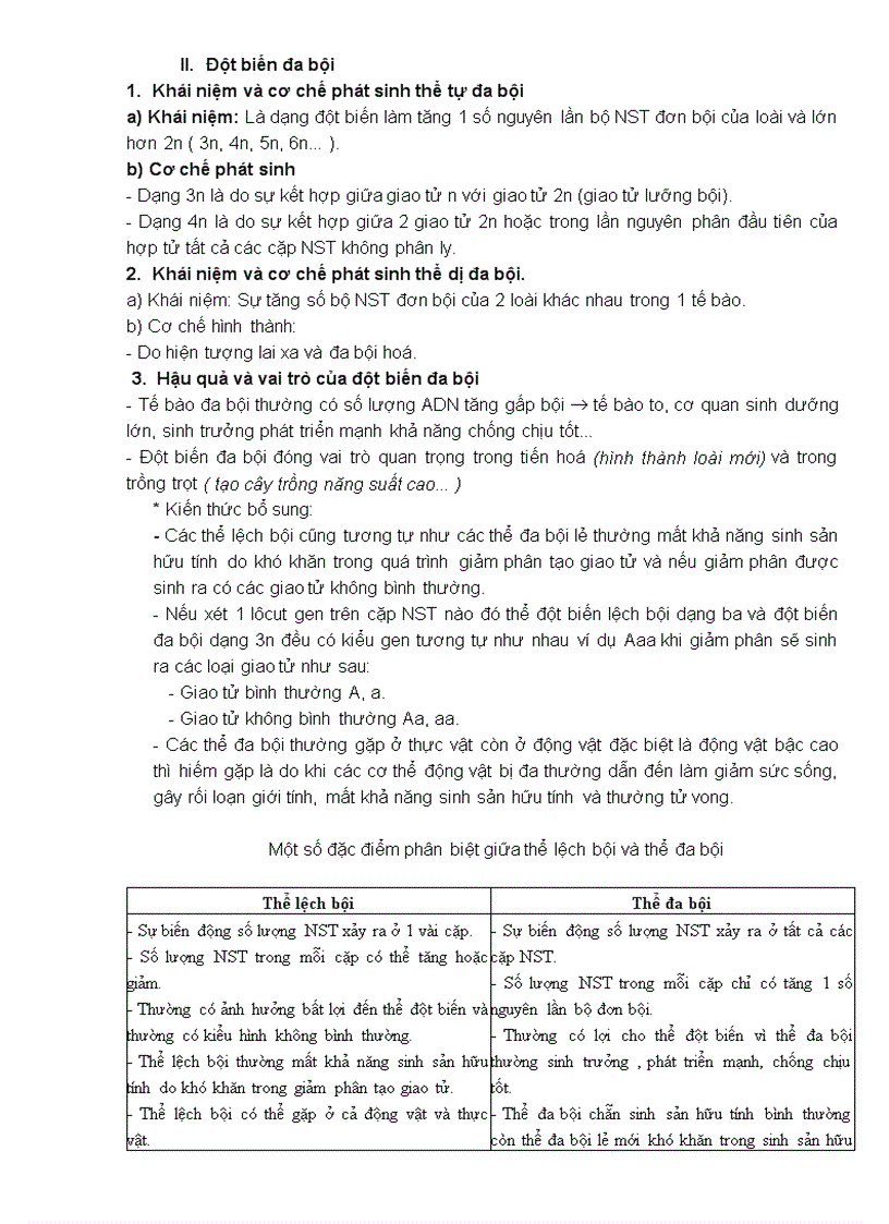 image for page Tóm tắt ôn thi tốt nghiệp môn sinh 12 ban cơ bản đẫ chỉnh sửa hoàn thiện