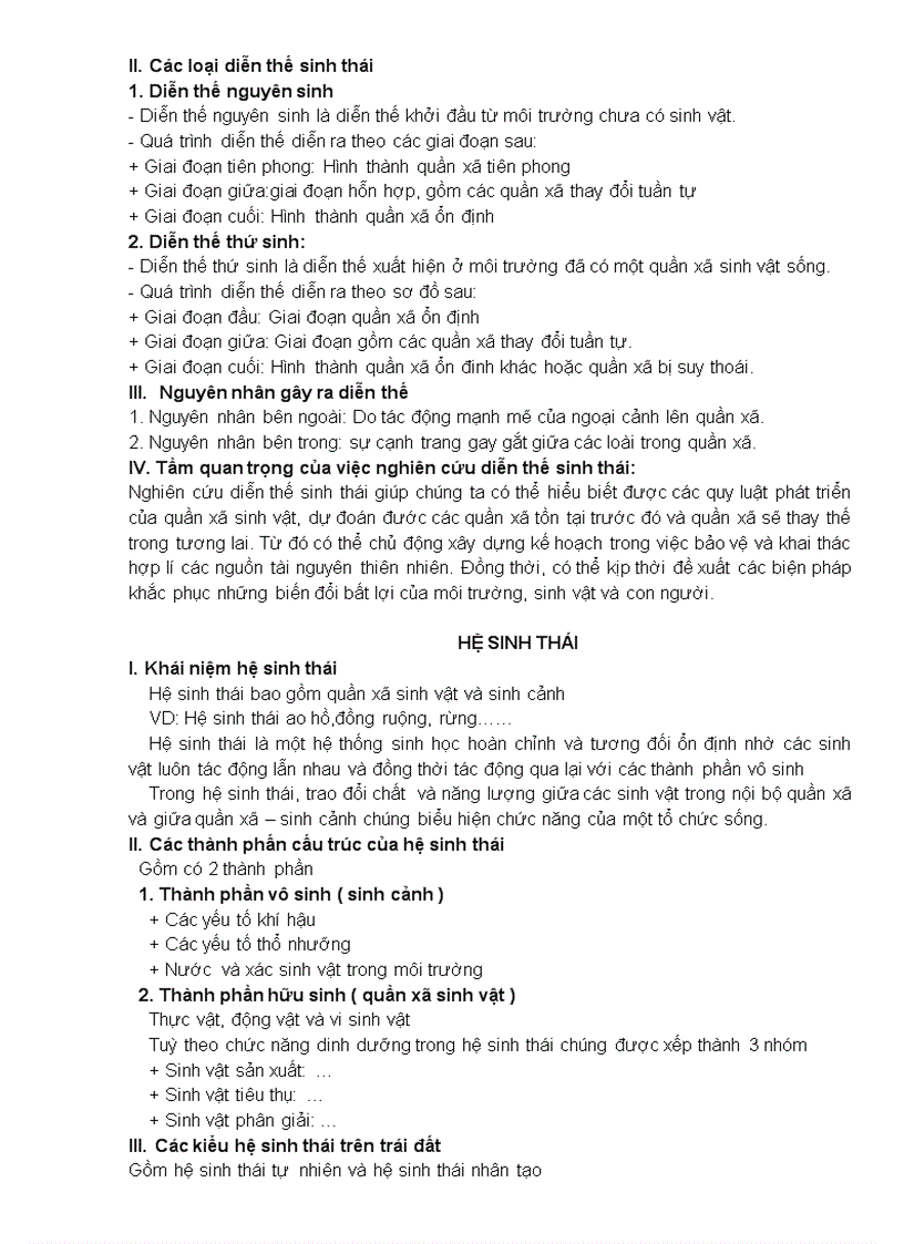 image for page Tóm tắt ôn thi tốt nghiệp môn sinh 12 ban cơ bản đẫ chỉnh sửa hoàn thiện