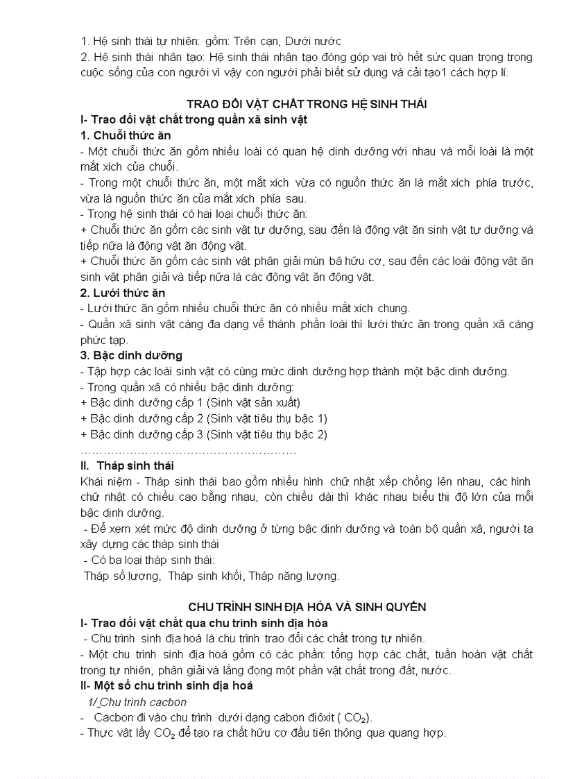 image for page Tóm tắt ôn thi tốt nghiệp môn sinh 12 ban cơ bản đẫ chỉnh sửa hoàn thiện