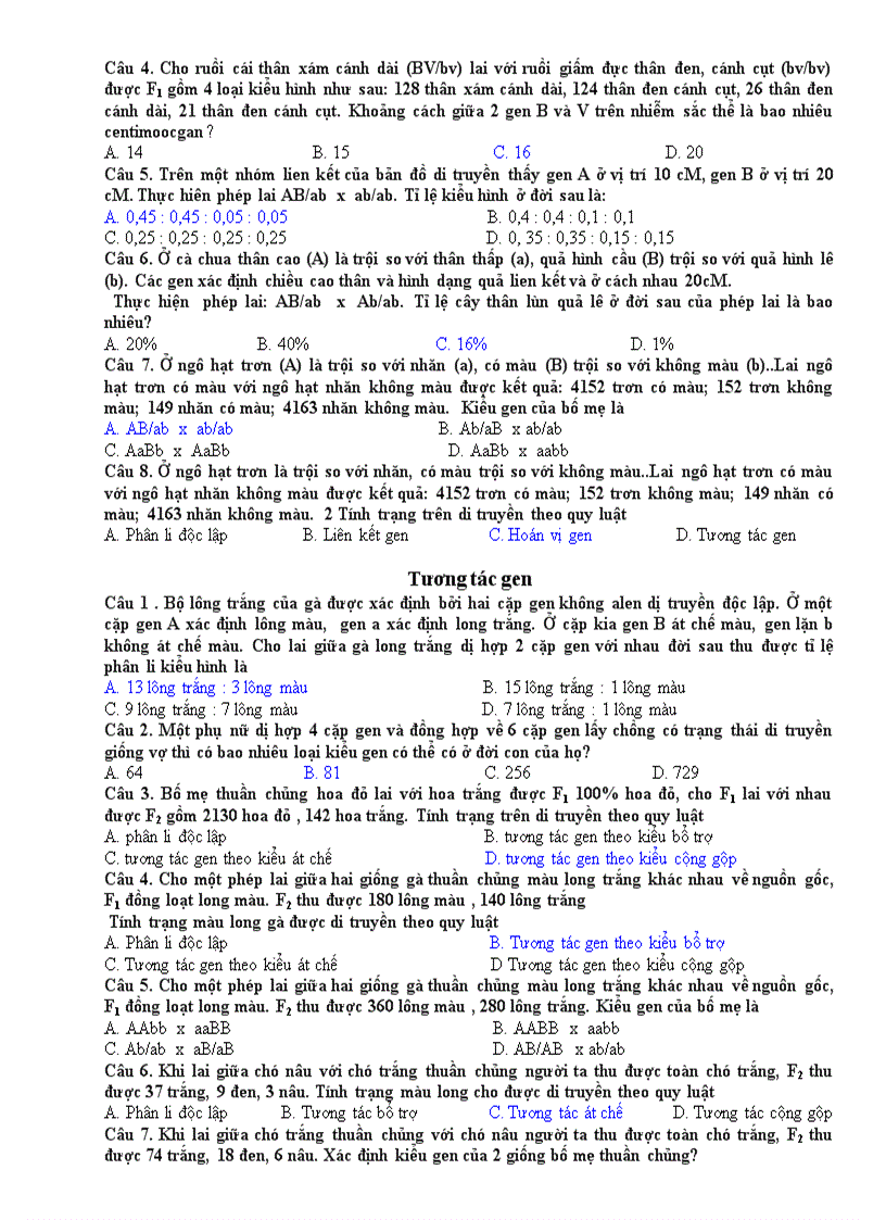 image for page Trắc nghiệm bài tập các qldt