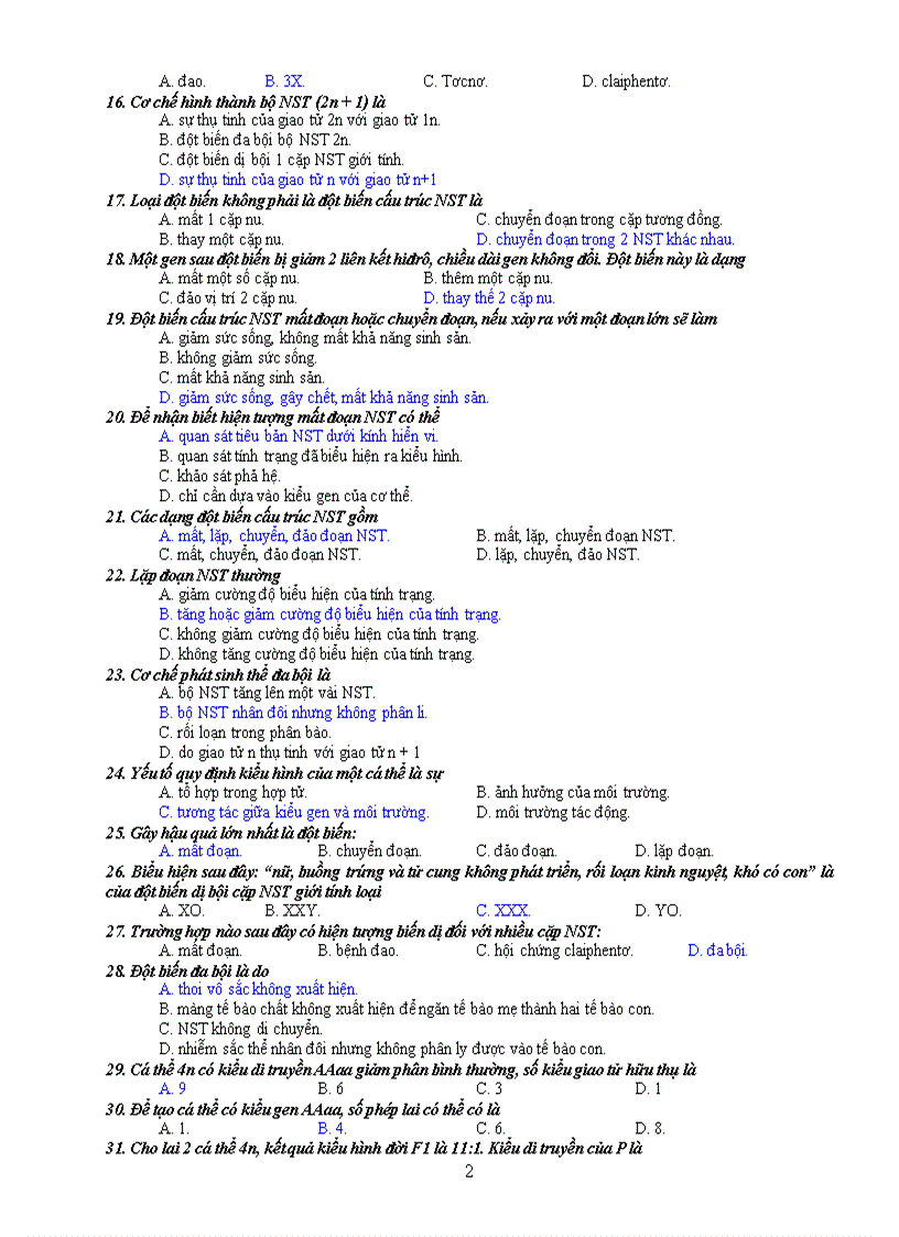 image for page Trac nghiem bien di