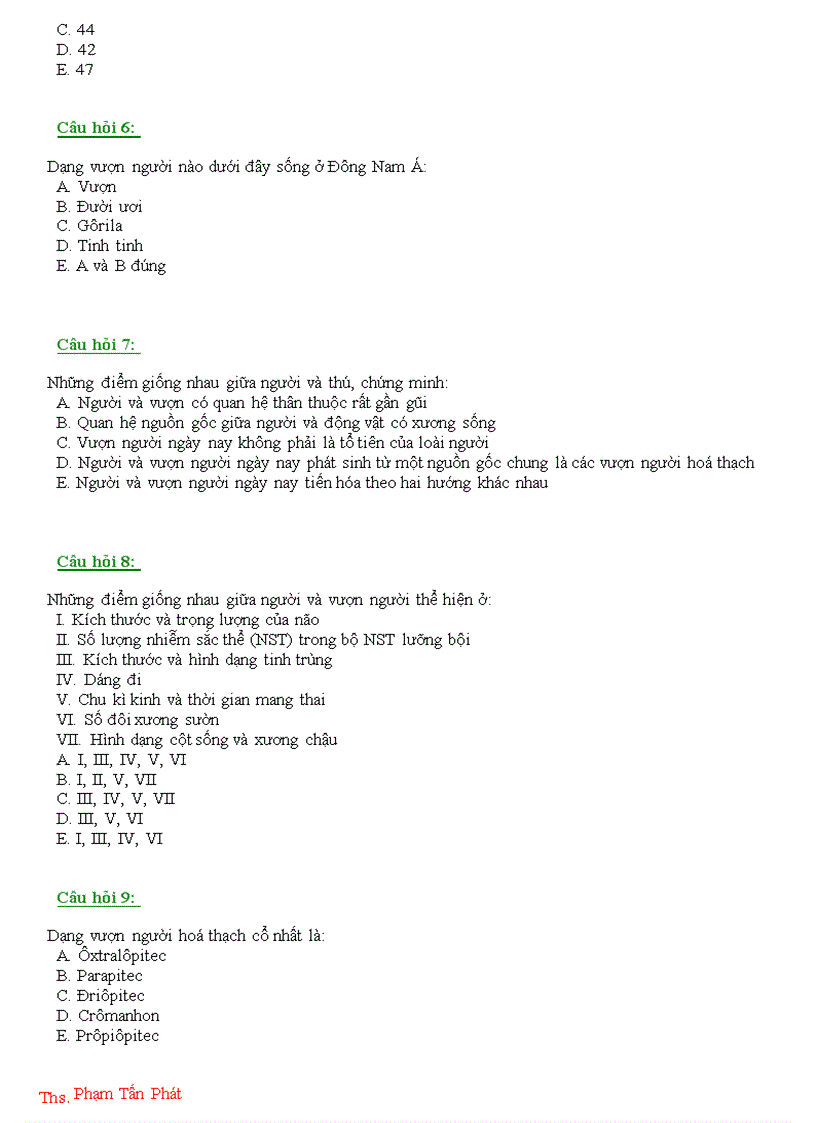 image for page Trac nghiem day du cuc hay