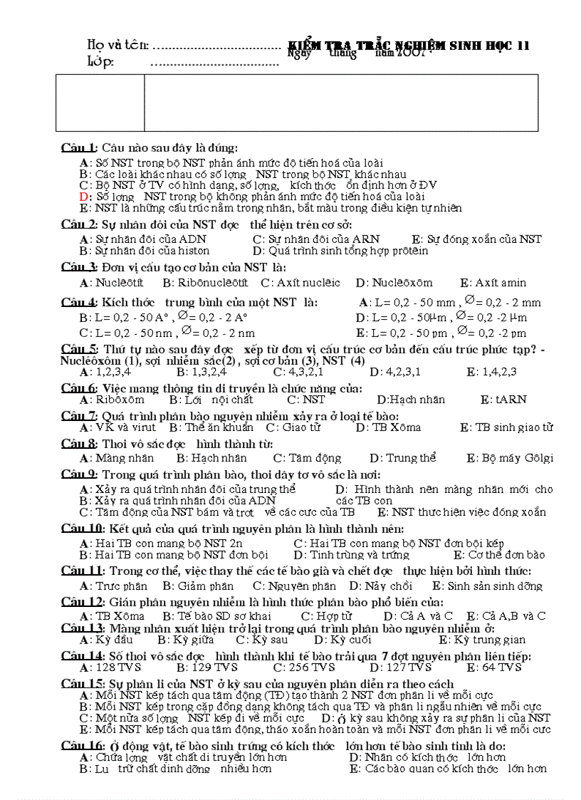 image for page Trac nghiem DTTB