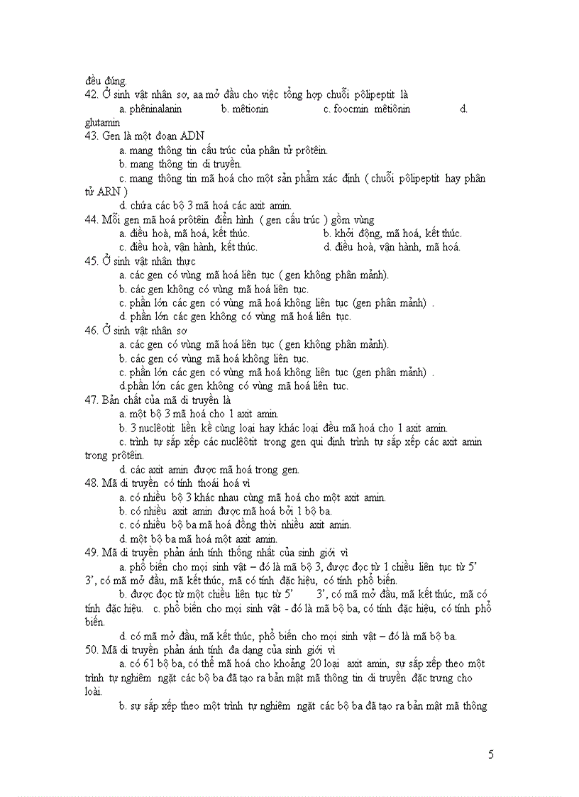 image for page Trac nghiem sinh hoc 12 chuan ktkn va nội dung tinh giảm