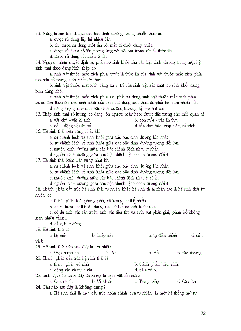 image for page Trac nghiem sinh hoc 12 chuan ktkn va nội dung tinh giảm