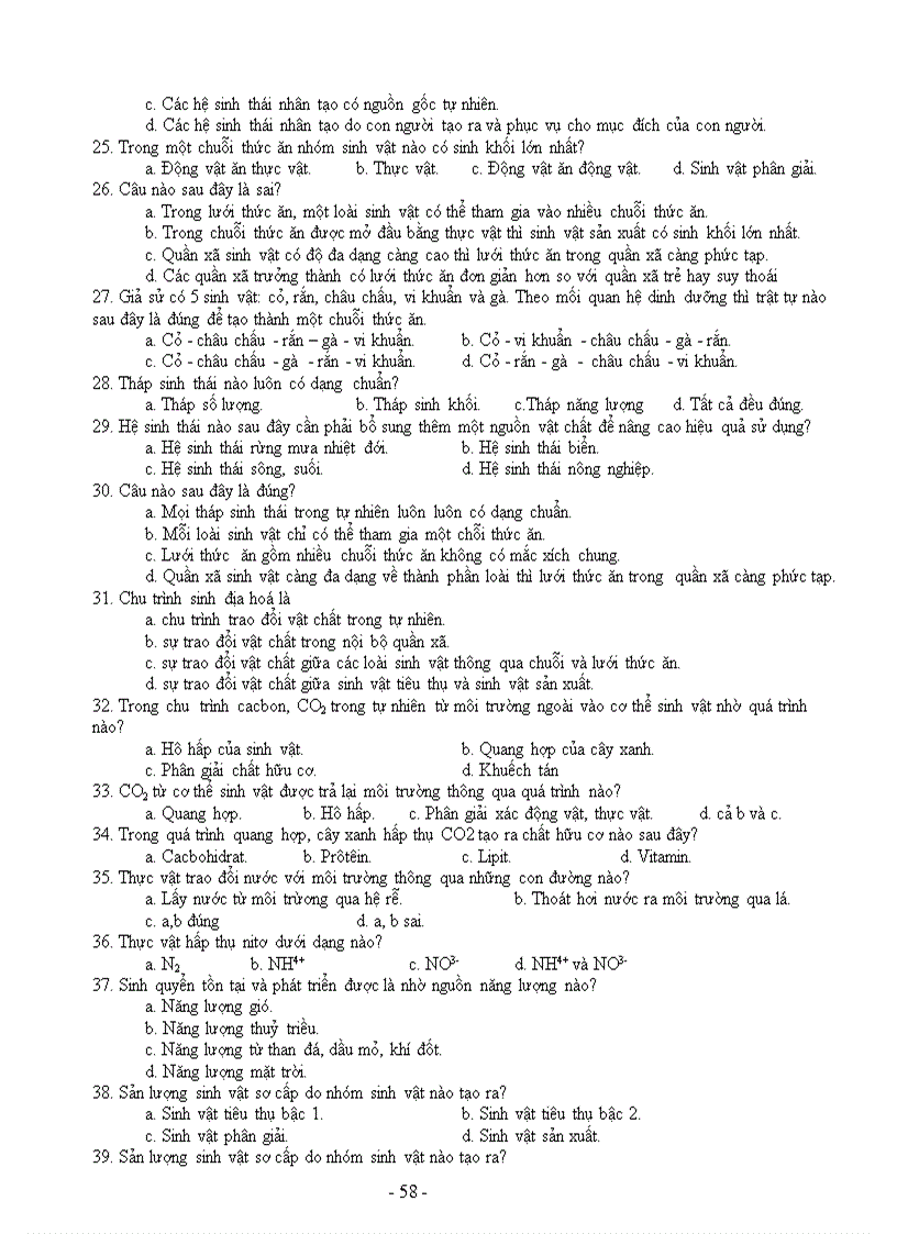 image for page Trac nghiem tham khao tung phan on thi tn