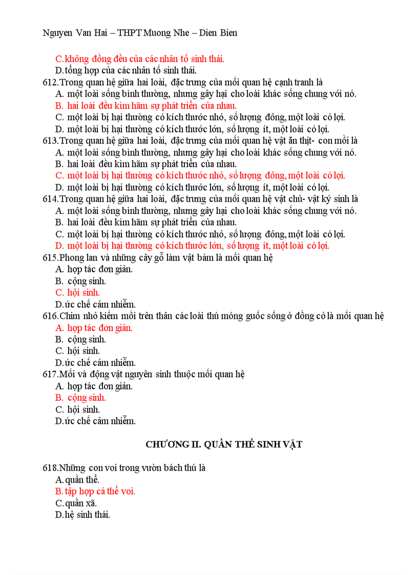 image for page Trắc nghiệm theo chủ đề bản full