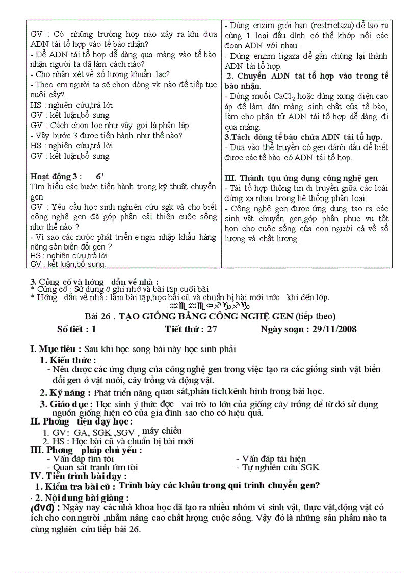 image for page Tron bo giao an sinh hoc 12 NC