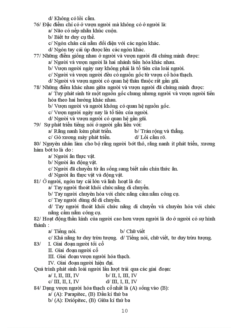 image for page Tuyển tập các câu hỏi TNKQ Ôn thi TN THPT